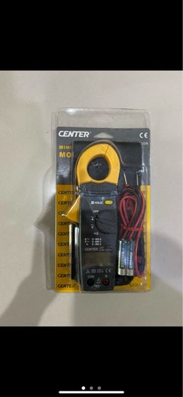 อุปกรณ์วงจรไฟฟ้าเเละอะไหล่ Clamp Meter มิเตอร์ดิจิตอล ยี่ห้อ Center