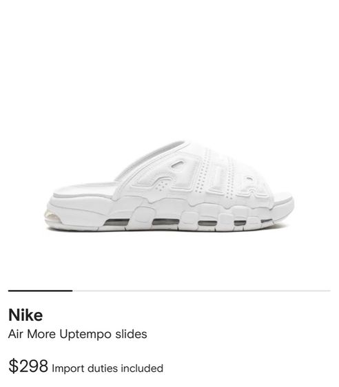 Nike Air More Uptempo slides เบอร์41 รูปที่ 6