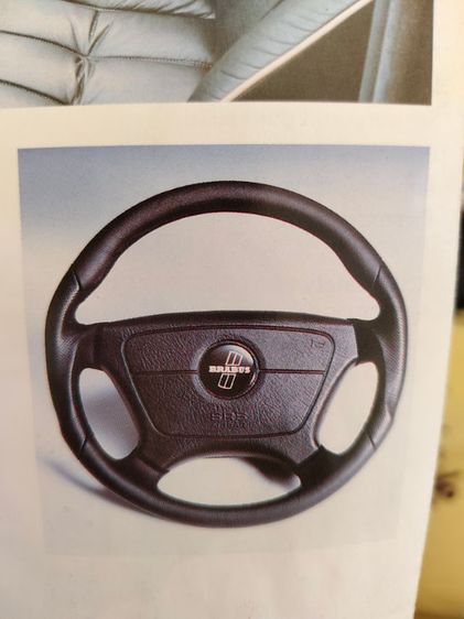 พวงมาลัยสปอร์ตทรง BRABUS ยุค 1995-1997 สำหรับ Benz C class w202 และ w210 ตากลม  รูปที่ 4