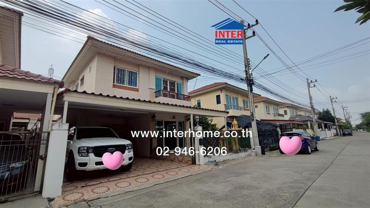 บ้านเเฝด 2 ชั้น 37.6 ตร.ว. หมู่บ้านศุภาลัยวิลล์ ศรีสมาน-ปทุมธานี ถนนปทุมธานีสายใน ถนนกรุงเทพ-ปทุม เมืองปทุมธานี ปทุมธานี