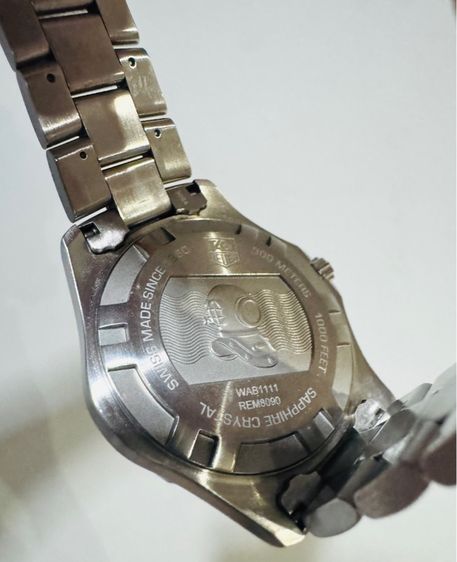 TAG HEUER AQUARACER QUARTZ SILVER DIAL 300m (Ref.WAB1111) สภาพสวยมาก หายาก รูปที่ 3