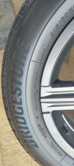 แม็กฮอนด้า ขอบ17 สีเดิมพร้อมยางบริสโตน 215 60 17 ปี22 ใส่HRV accord CRV g2 อื่นๆ 5 รู 114 รูปที่ 10