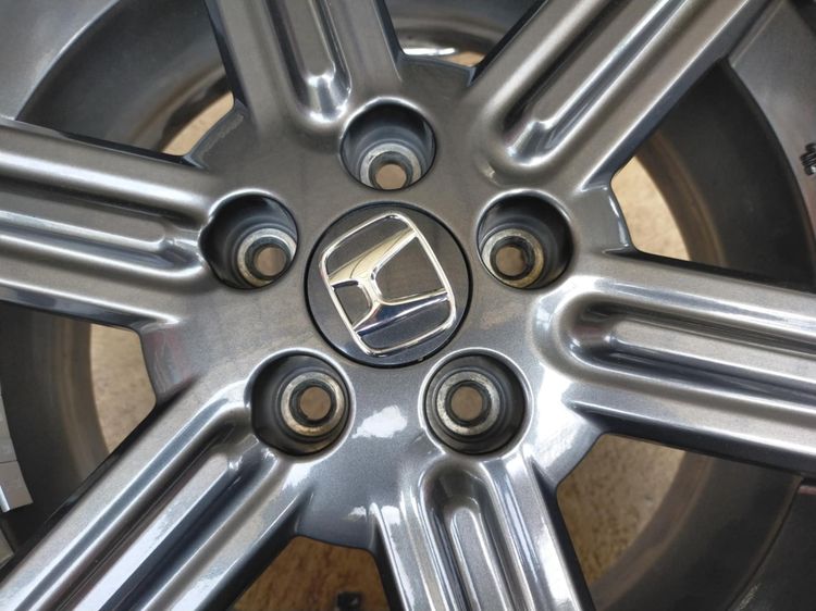 แม็กฮอนด้า ขอบ17 สีเดิมพร้อมยางบริสโตน 215 60 17 ปี22 ใส่HRV accord CRV g2 อื่นๆ 5 รู 114 รูปที่ 5