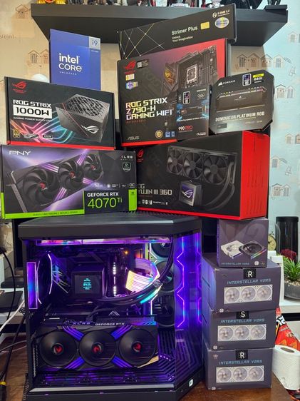 คอมประกอบ i9-14900k. RTX4070Ti Ram 64Gb รูปที่ 14
