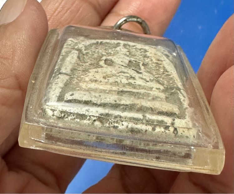 🙏พระสมเด็จเก่า มีหักซ่อมเดิม เลี่ยมเก่า🙏พระสมเด็จพิมพ์อกครุฑ องค์ละ1850 รูปที่ 14