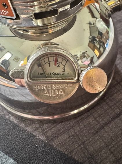 ตะเกียง AIDA EXPRESS RECORD No. 1250  250cp พ่นไฟป้ายส้ม Germany 🇩🇪  รูปที่ 5