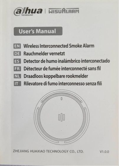สัญญาณจับควันไฟ แบบ WiFi Wisualarm Smart WiFi Smoke Alarm พร้อมแบตเตอรี่แบบถอดเปลี่ยนได้ รูปที่ 7