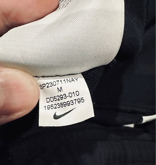 กางเกงวอร์มสีดำ แบรนด์ Nike tecflee  รูปที่ 5