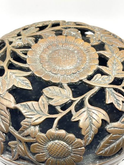 กระถาง กำยาน ทองเหลืองA76 รูปที่ 5