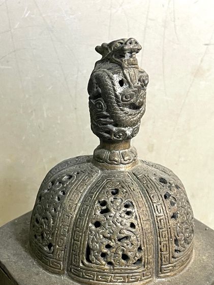 กระถาง กำยานมังกร ขาสิงห์ทองเหลือง A83 รูปที่ 9