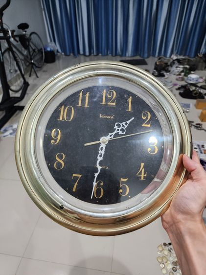  นาฬิกาแขวนผนัง เก่าเก็บ  สวย หายาก วินเทจ รุ่นเก่า พร้อมส่ง  ขายตามสภาพครับ 