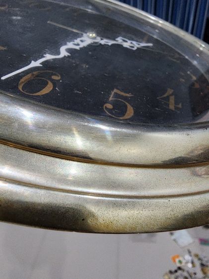  นาฬิกาแขวนผนัง เก่าเก็บ  สวย หายาก วินเทจ รุ่นเก่า พร้อมส่ง  ขายตามสภาพครับ  รูปที่ 6