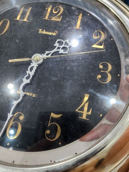  นาฬิกาแขวนผนัง เก่าเก็บ  สวย หายาก วินเทจ รุ่นเก่า พร้อมส่ง  ขายตามสภาพครับ  รูปที่ 2