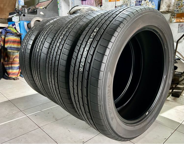 YOKOHAMA JAPAN 225 55 19 มือสอง รูปที่ 2