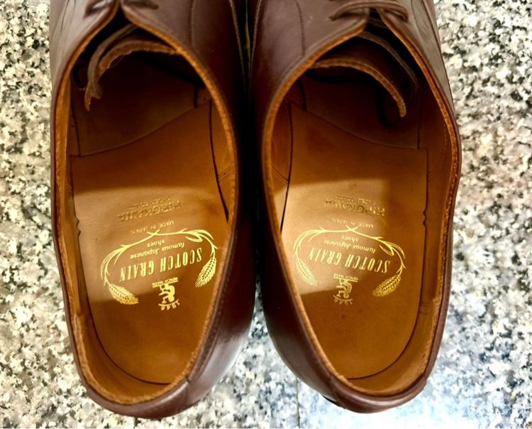 Scotch Grain by Hirokawa Brown Oxford เบอร์42 รูปที่ 7
