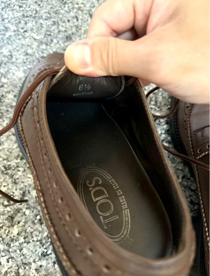 Tod's Dark Brown เบอร์41 รูปที่ 6