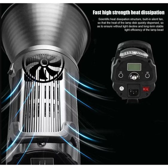 NiceFoto HC-1000SB II ไฟสตูดิโอ LED Daylight 100w.(5600K) มือสอง รูปที่ 7