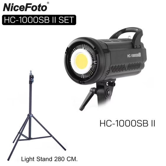 NiceFoto HC-1000SB II ไฟสตูดิโอ LED Daylight 100w.(5600K) มือสอง รูปที่ 11