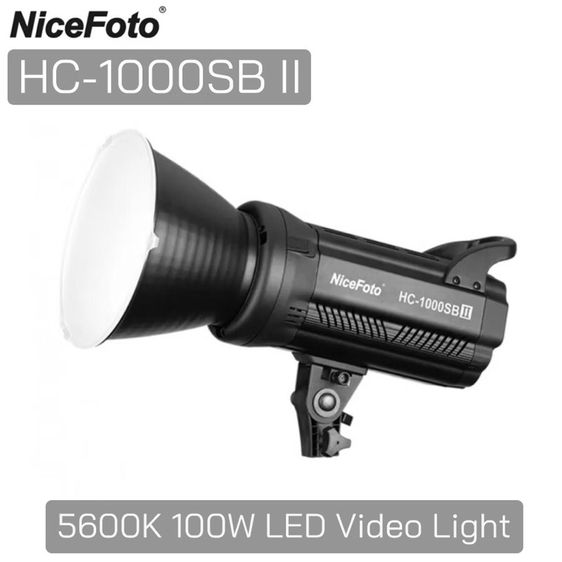 NiceFoto HC-1000SB II ไฟสตูดิโอ LED Daylight 100w.(5600K) มือสอง รูปที่ 10