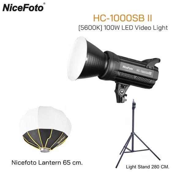 NiceFoto HC-1000SB II ไฟสตูดิโอ LED Daylight 100w.(5600K) มือสอง รูปที่ 13