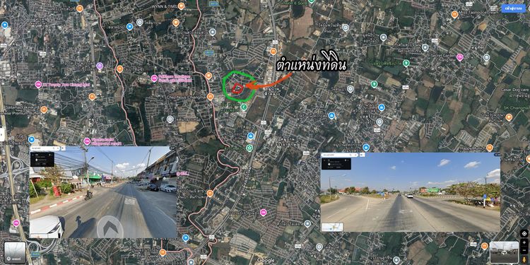 ขายที่ดิน ในซอยหมู่บ้านสันติ อ.สันกำแพง จ.เชียงใหม่ อยู่ใกล้ ทางหลวงแผ่นดินหมายเลข 121 วงแหวนรอบนอกเมืองเชียงใหม่