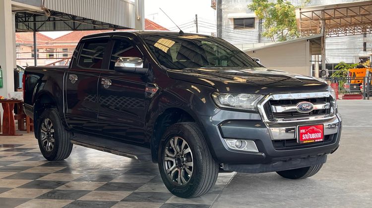 Ford Ranger 2018 2.2 Hi-Rider XLT Pickup ดีเซล ไม่ติดแก๊ส เกียร์อัตโนมัติ เทา รูปที่ 3