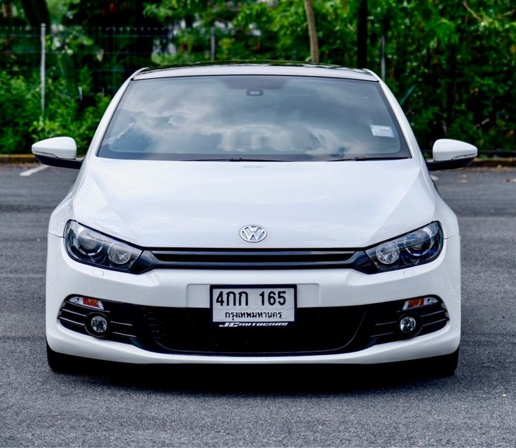Volkswagen Scirocco 2011 2.0 TSi Highline Sedan เบนซิน ไม่ติดแก๊ส เกียร์อัตโนมัติ ขาว รูปที่ 2