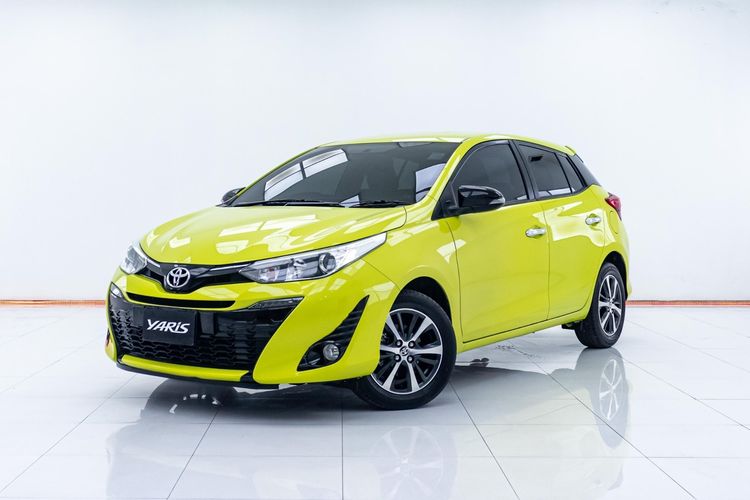 Toyota Yaris 2019 1.2 G Sedan เบนซิน ไม่ติดแก๊ส เกียร์อัตโนมัติ เขียว