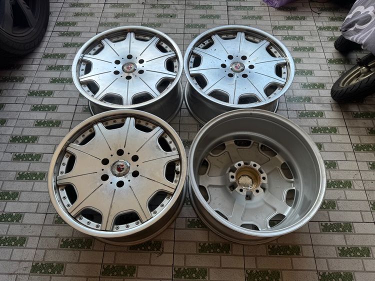 ล้อvip ขอบ20 et25 ล้อ9นิ้ว 6รู139 สภาพเดิมๆ ชุดละ25900 ติดต่อ089-4138993 เอส  รูปที่ 17