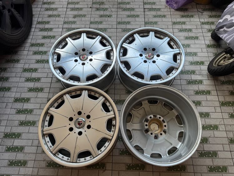 ล้อvip ขอบ20 et25 ล้อ9นิ้ว 6รู139 สภาพเดิมๆ ชุดละ25900 ติดต่อ089-4138993 เอส  รูปที่ 13