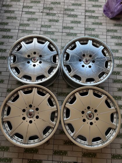 ล้อvip ขอบ20 et25 ล้อ9นิ้ว 6รู139 สภาพเดิมๆ ชุดละ25900 ติดต่อ089-4138993 เอส  รูปที่ 18