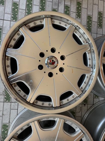 ล้อvip ขอบ20 et25 ล้อ9นิ้ว 6รู139 สภาพเดิมๆ ชุดละ25900 ติดต่อ089-4138993 เอส  รูปที่ 5