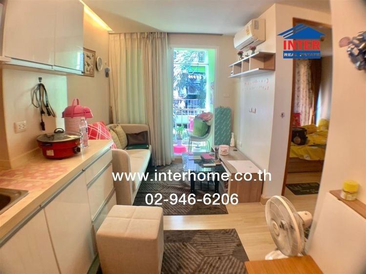 มีบางส่วน ไม่ใช่ คอนโดมิเนียม 28.04 ตร.ม. เอมเมอรัลเรสซิเดนท์ แอด รัชดา คอนโดมิเนียม ซอยนาทอง แยก9 ซอยรัชดาภิเษก7 ถนนรัชดาภิเษก เขตดินแดง กรุงเทพมหานคร รูปที่ 2