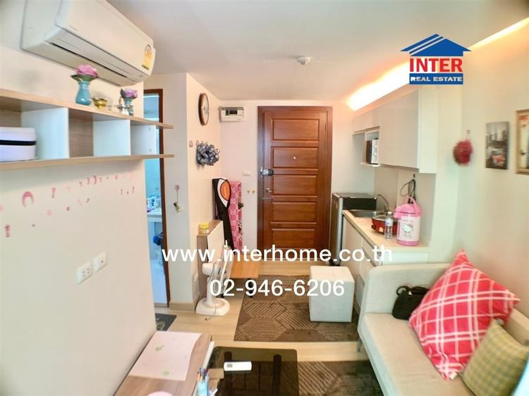 คอนโดมิเนียม 28.04 ตร.ม. เอมเมอรัลเรสซิเดนท์ แอด รัชดา คอนโดมิเนียม ซอยนาทอง แยก9 ซอยรัชดาภิเษก7 ถนนรัชดาภิเษก เขตดินแดง กรุงเทพมหานคร