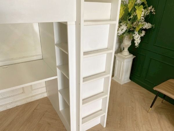 เตียง 3 ฟุต ทรงสูงพร้อมโต๊ะและที่เก็บของ ยี่ห้อ Ikea รุ่น SMÅSTAD สมวสตัด รูปที่ 17