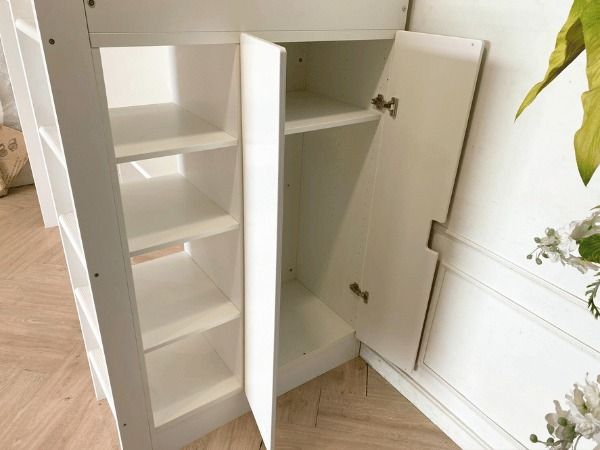 เตียง 3 ฟุต ทรงสูงพร้อมโต๊ะและที่เก็บของ ยี่ห้อ Ikea รุ่น SMÅSTAD สมวสตัด รูปที่ 7