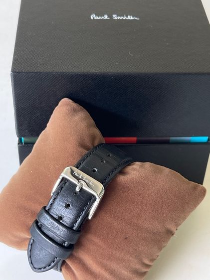 PAUL SMITH P10085 Quartz Analog Leather Stainless Men's Watch Preowned รูปที่ 5