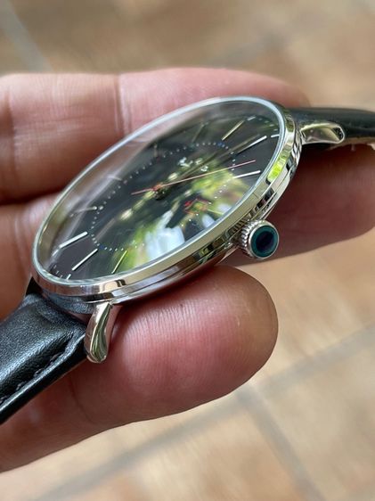 PAUL SMITH P10085 Quartz Analog Leather Stainless Men's Watch Preowned รูปที่ 12