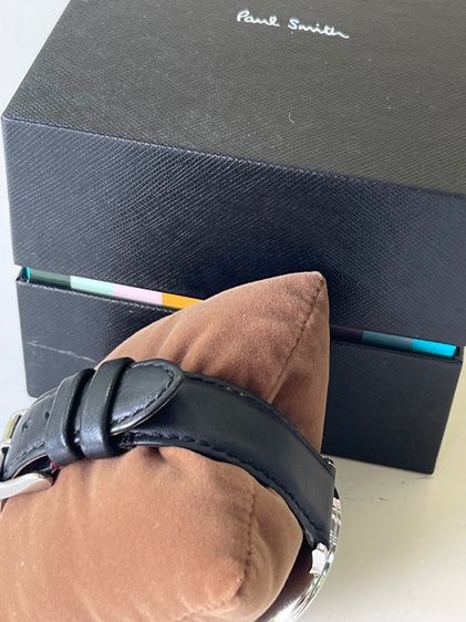 PAUL SMITH P10085 Quartz Analog Leather Stainless Men's Watch Preowned รูปที่ 4