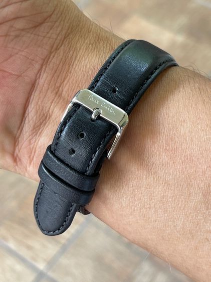 PAUL SMITH P10085 Quartz Analog Leather Stainless Men's Watch Preowned รูปที่ 15