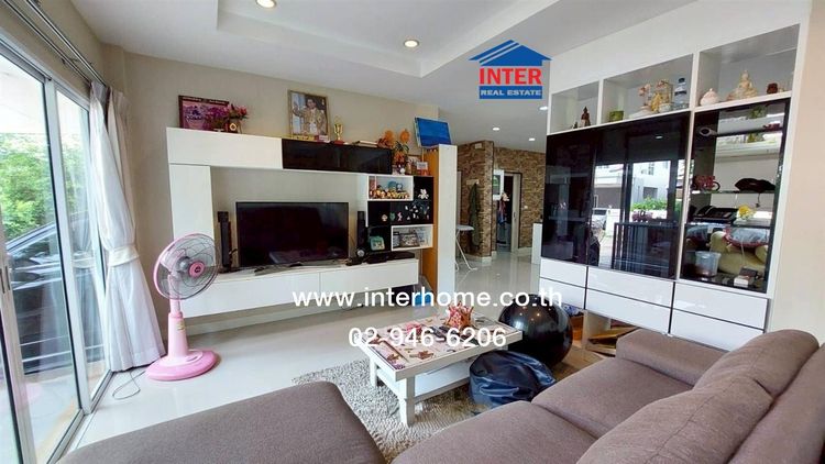 มีบางส่วน ไม่ใช่ บ้านเดี่ยว 2 ชั้น 59.9 ตร.ว. หมู่บ้านเดอะคลัสเตอร์วิลล์4 ใกล้ร้านส้มตำตุณติ่ง ถนนราชพฤกษ์ ถนนบางกรวย-จงถนอม บางกรวย นนทบุรี รูปที่ 3
