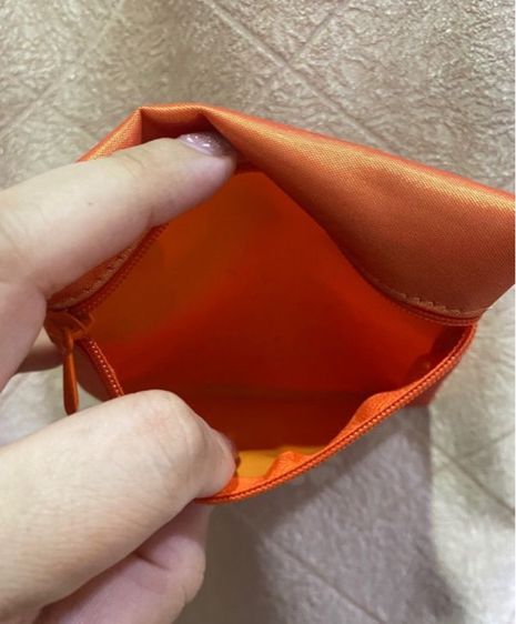 กระเป๋าใส่ทอง AURORA สีส้มผ้าไหม  รูปที่ 3