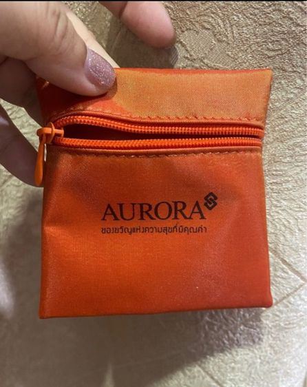 กระเป๋าใส่ทอง AURORA สีส้มผ้าไหม  รูปที่ 10