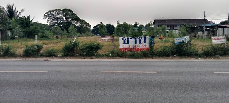 ขาย ที่ดินเปล่าถมแล้ว 4-2-88 ไร่ ( 40 x 199 ม.) พระยาสุเรนทร์ 30 ตรงข้ามหมู่บ้านชัยพฤกษ์ รูปที่ 2