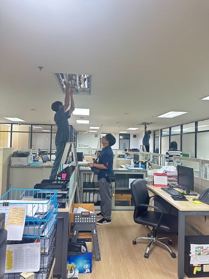 ช่างรับเดินสายแลนภายในบ้านสำนักงานบางกะปิลาดพร้าว รูปที่ 6