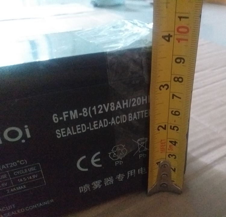 แบต 12v 8ah รูปที่ 3