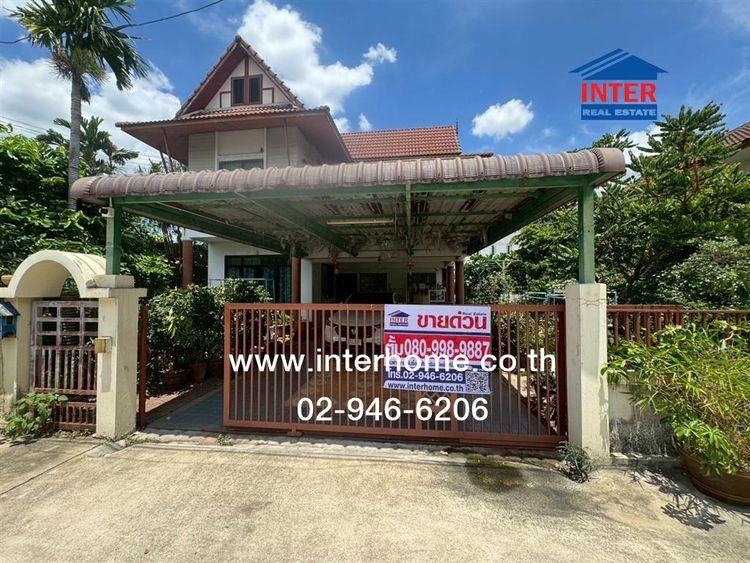 มีบางส่วน ไม่ใช่ บ้านเดี่ยว 2 ชั้น 100 ตร.ว. หมู่บ้านธนิกาดอนเมือง ใกล้ร้านผัดไทยพระนคร ซอยเทิดราชัน3 ถนนนาวงประชาพัฒนา เขตดอนเมือง กรุงเทพมหานคร รูปที่ 4