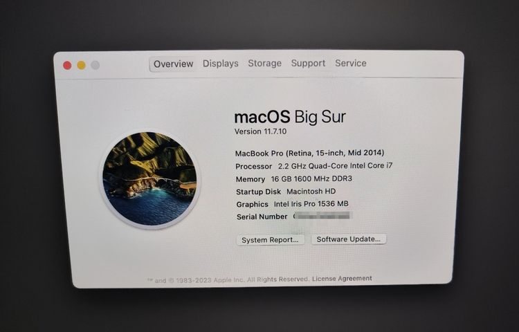 macbook pro retina 15 inch mid 2014 รูปที่ 4