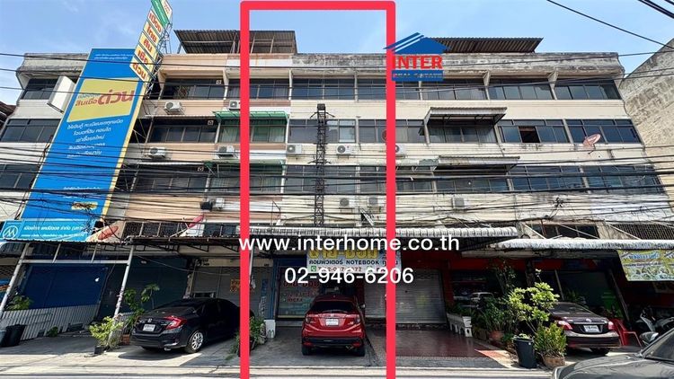 ไม่ใช่ อาคารพาณิชย์ 4 ชั้น 21.5 ตร.ว. อาคารพาณิชย์ ซอยโชคชัย4 ถนนลาดพร้าววังหิน ถนนโชคชัย4 เขตลาดพร้าว กรุงเทพมหานคร