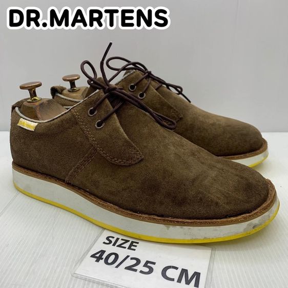 รองเท้า DR.MARTENS เบอร์ 40 cm 25 คนเท้า 25-26 cm ใส่ได้ครับ สภาพพื้นเต็ม ทรงสวย ลายสวย หายากน่าสะลมครับ